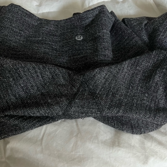 Lululemon Wunderunder tights - dark grey weave textured - Picture 7 of 7